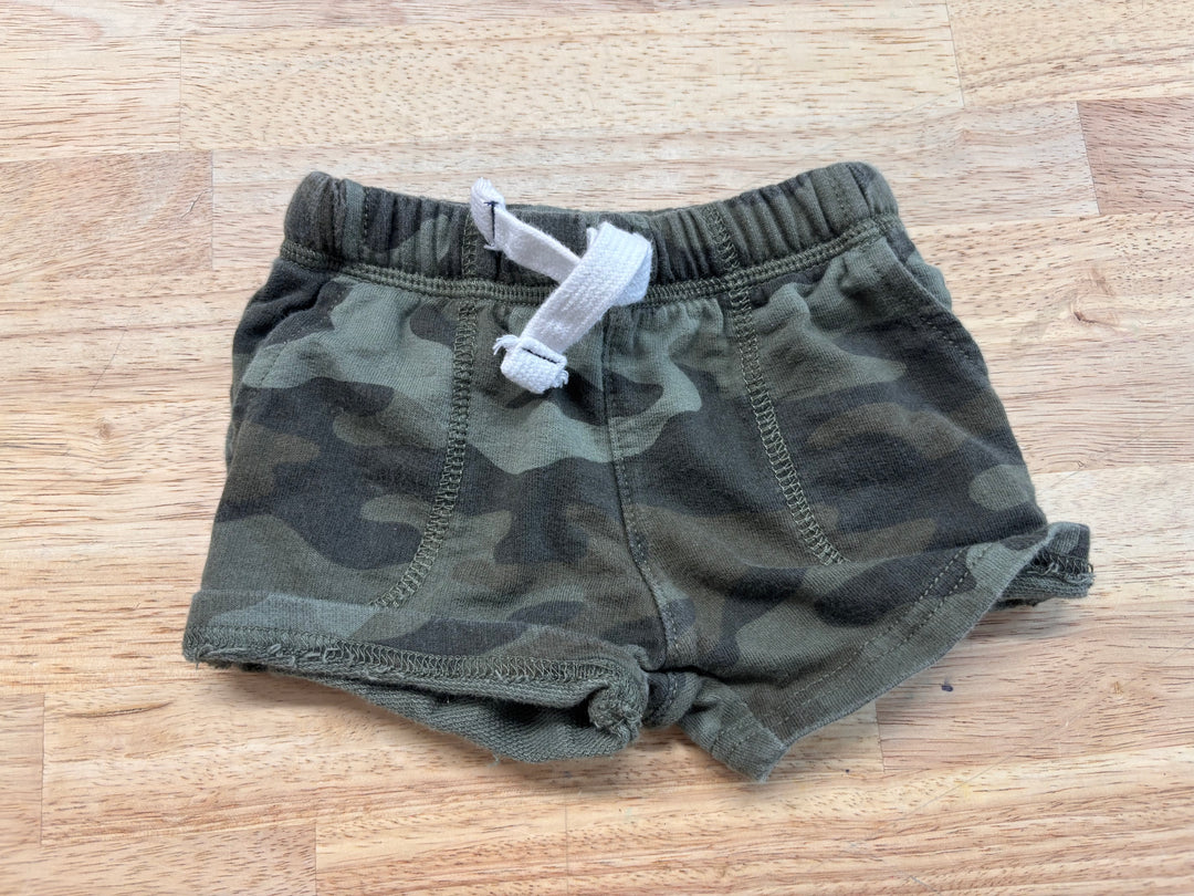 Carters 3 Months Camo Shorts