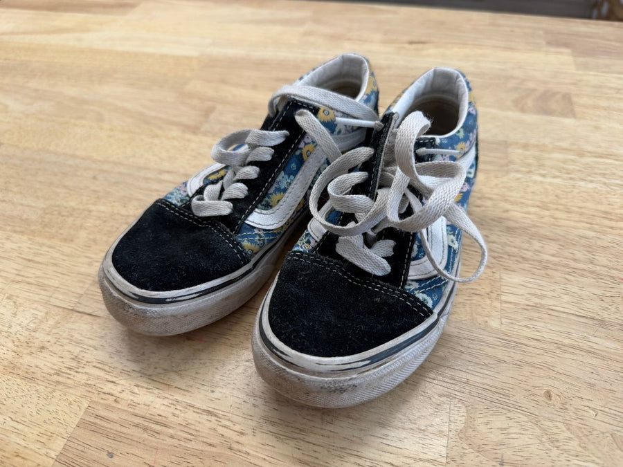 Vans Floral Sneaker – 13 | Lace - Up - Nest and Sprout - Consignment
