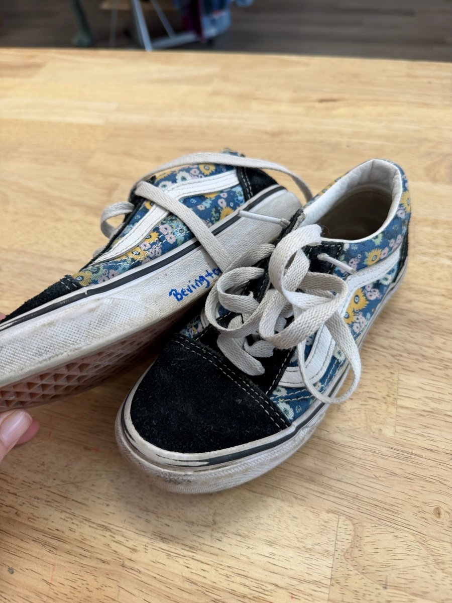 Vans Floral Sneaker – 13 | Lace - Up - Nest and Sprout - Consignment