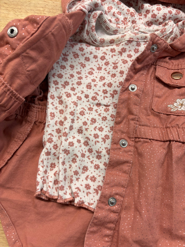 Little Lass Jacket + Top Set – Size 12M