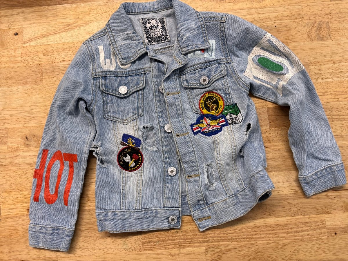 Niudoudou Denim Jacket – Size 9 - Nest and Sprout - Consignment