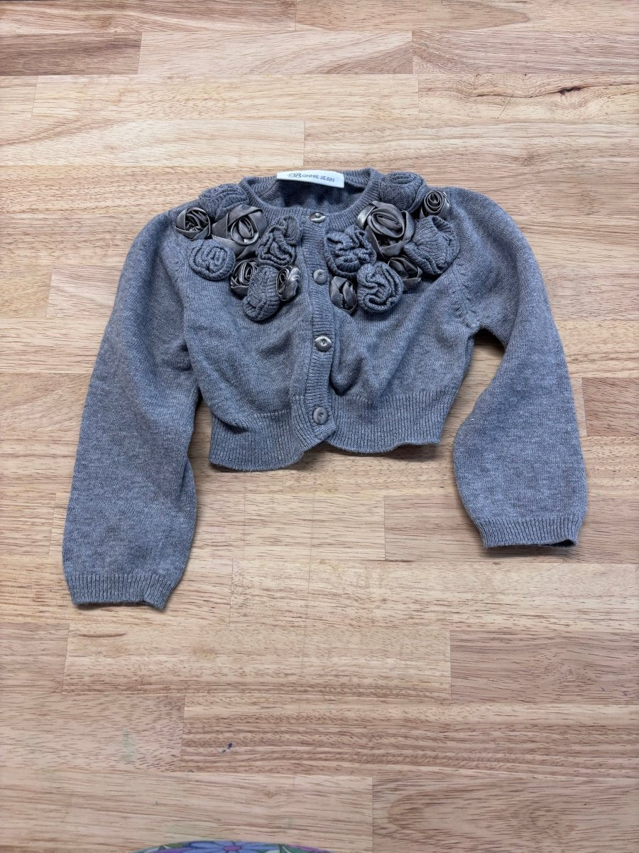 Bonnie Jean Cardigan (12 Months Estimated) - Nest and Sprout - Consignment