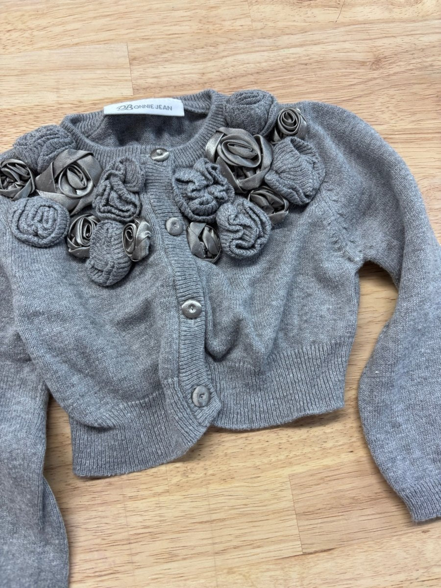 Bonnie Jean Cardigan (12 Months Estimated) - Nest and Sprout - Consignment