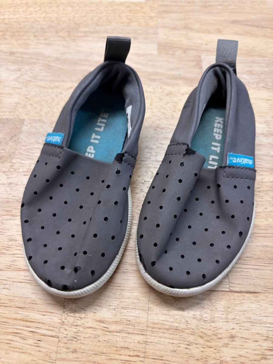 Native Soft Shoes C7 – Light Grey - Nest and Sprout - Consignment