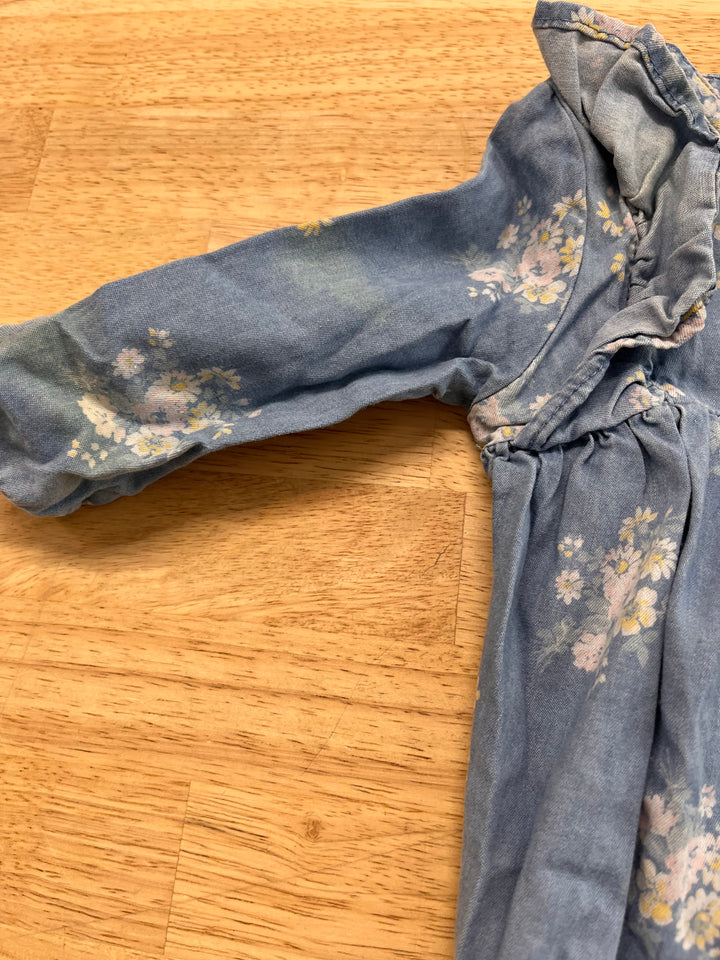 Baby B’gosh 6M Lightweight Denim Bodysuit imperfect