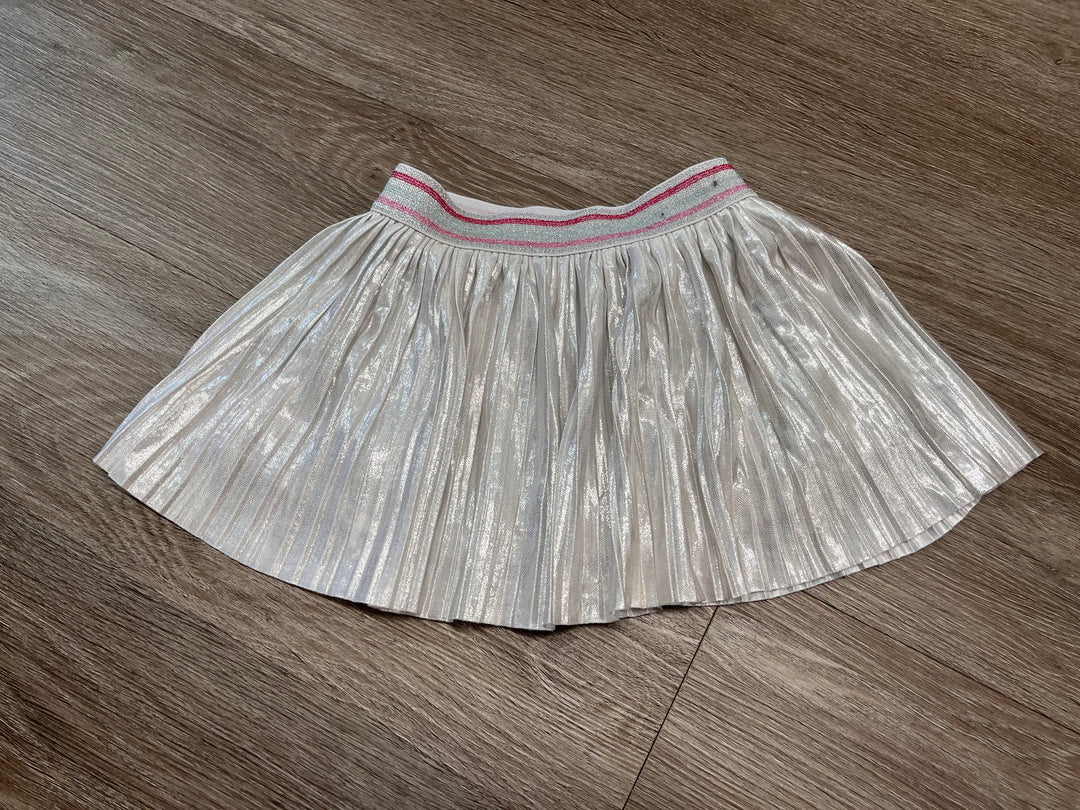 Kate Spade Size 2 Silver Sparkle Skirt