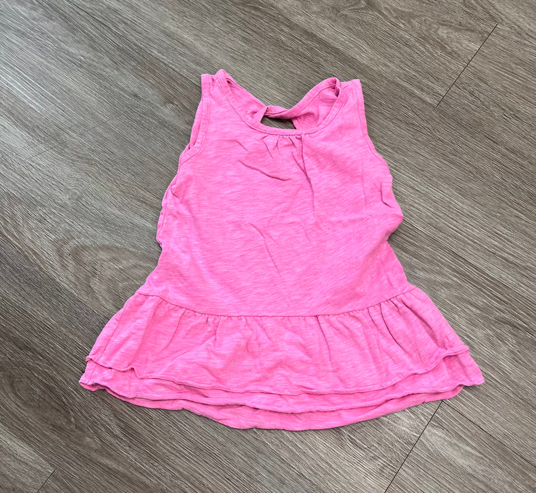 OshKosh Peplum Tank – Pink, Size 5T