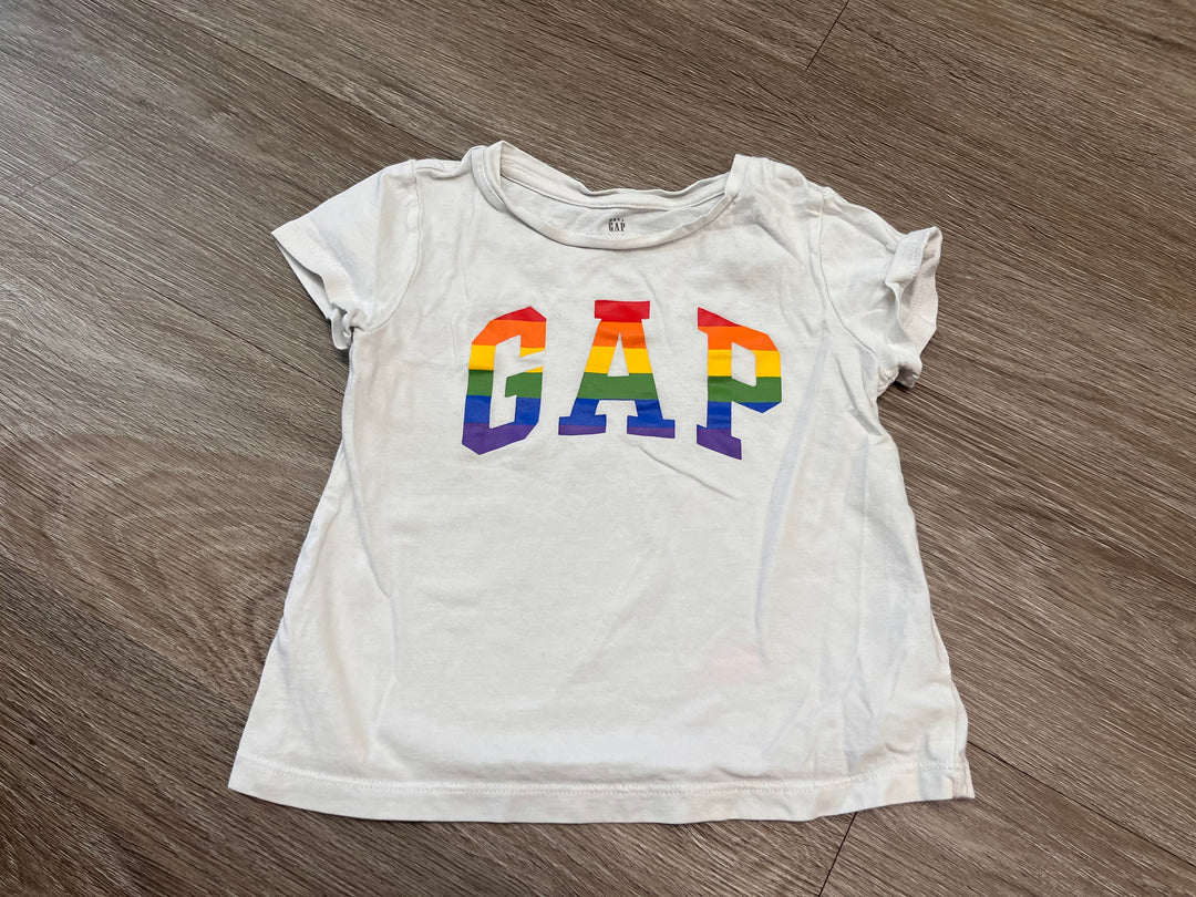 Gap Rainbow Logo Shirt – Size 3