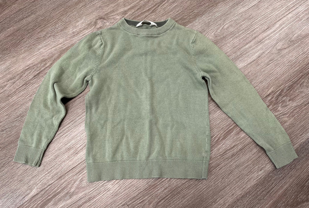 H&M Knit Sweater – Sage Green 6–8 years