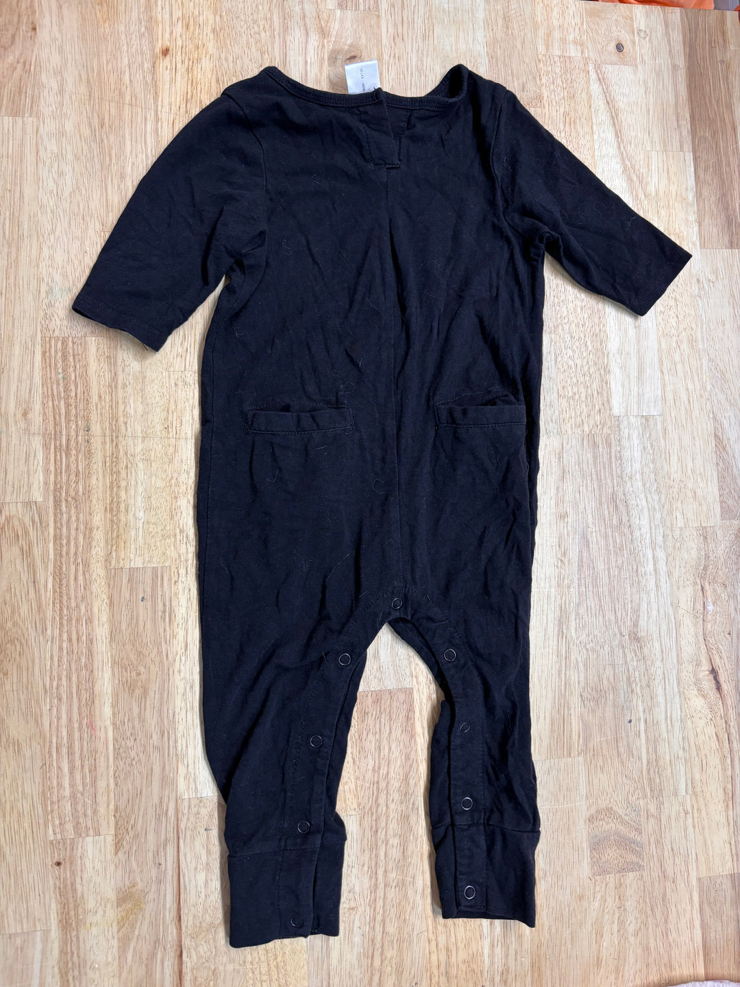 Smash + Tess Black Romper 18-24M