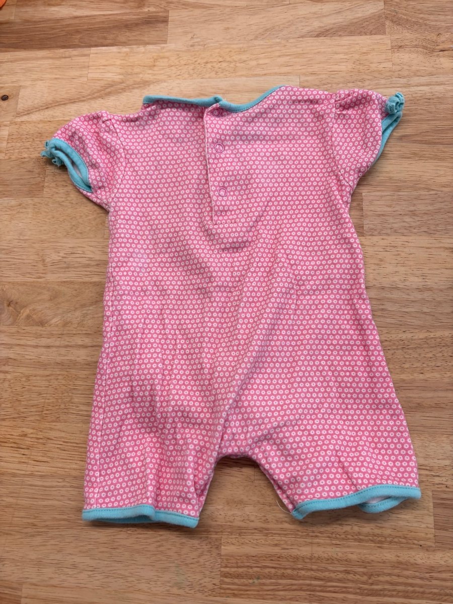 Carter’s 3–6M Romper - Floral Polka Dot - Nest and Sprout - Consignment