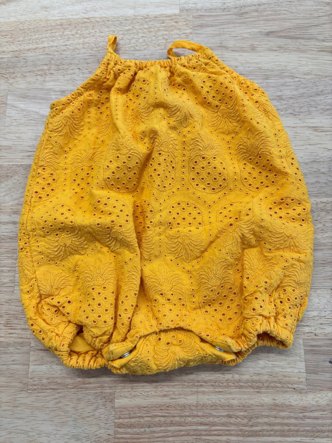 Old Navy 0–3M Romper - Yellow Pineapple