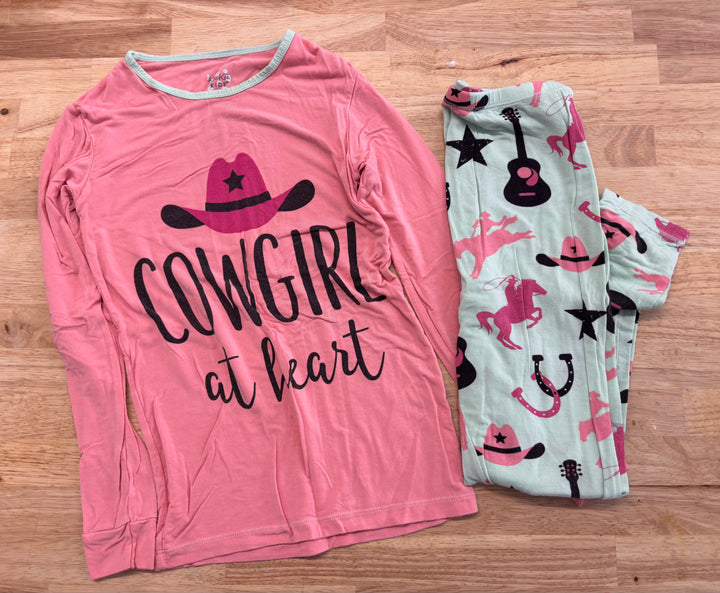 Kickee Kids 10 PJ Set - Cowgirl at Heart play condition