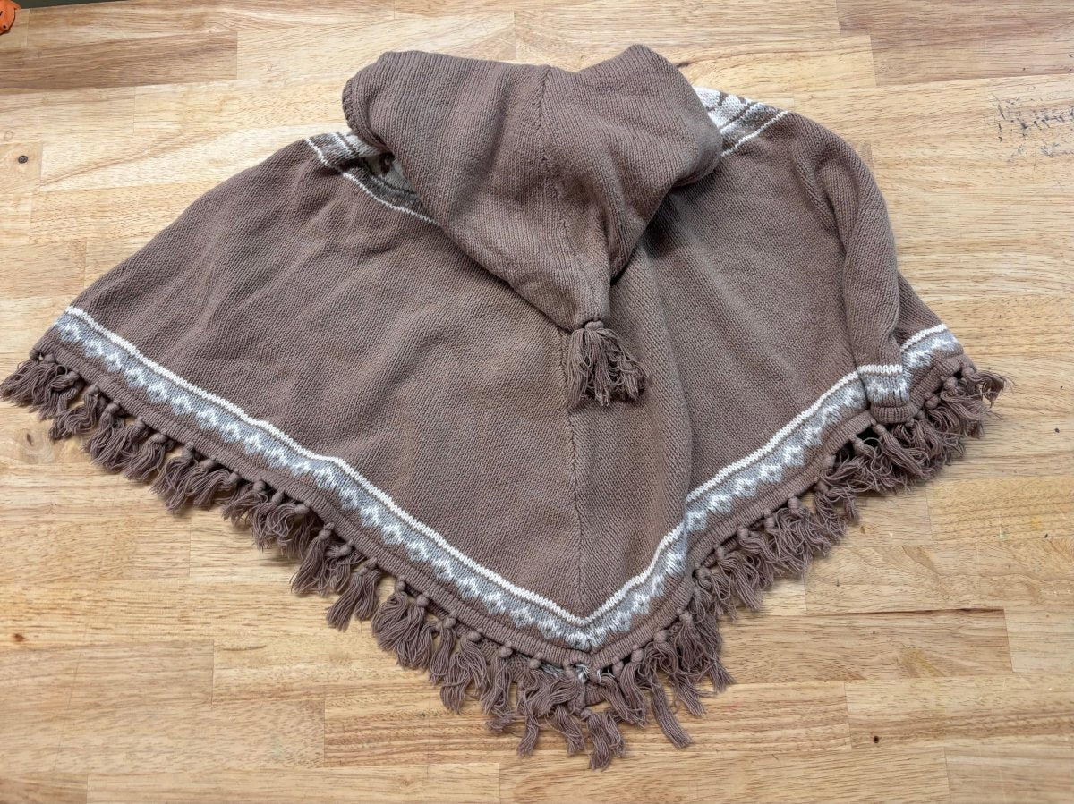 Gap Knit Toddler Poncho M/L - Nest and Sprout-Consignment