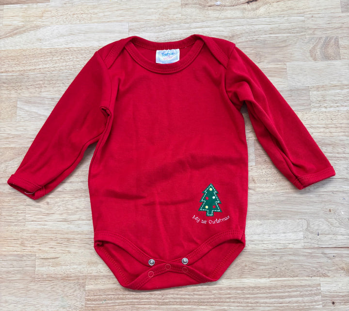 Tootsie Baby 6–12M Christmas Bodysuit