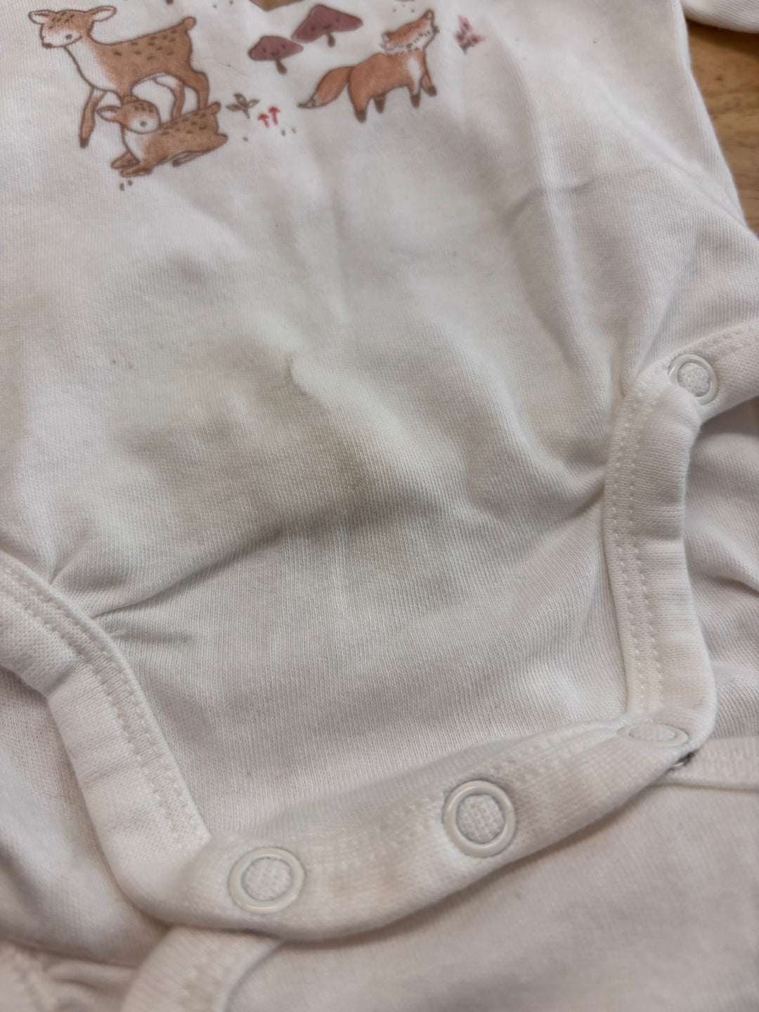 H&M 6M Kimono Bodysuit IMPERFECT