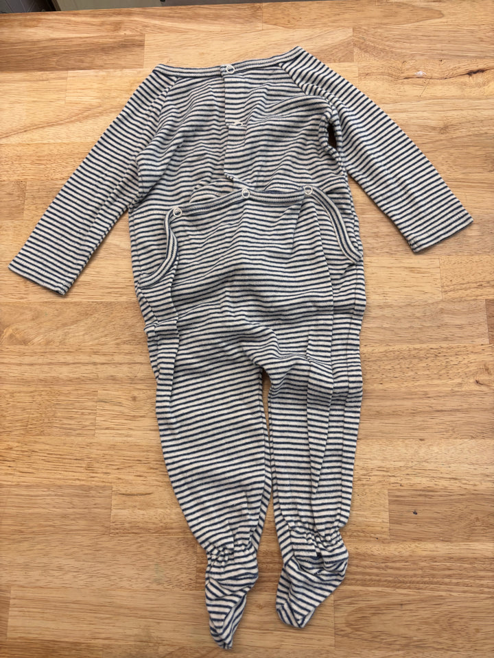 See Baby 3–6M Striped Romper