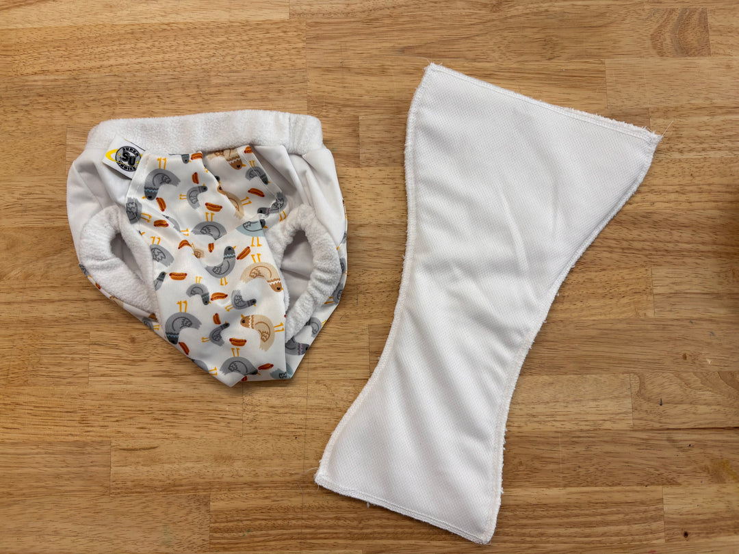 Super Undies Size 0 Chicken Print NWOT