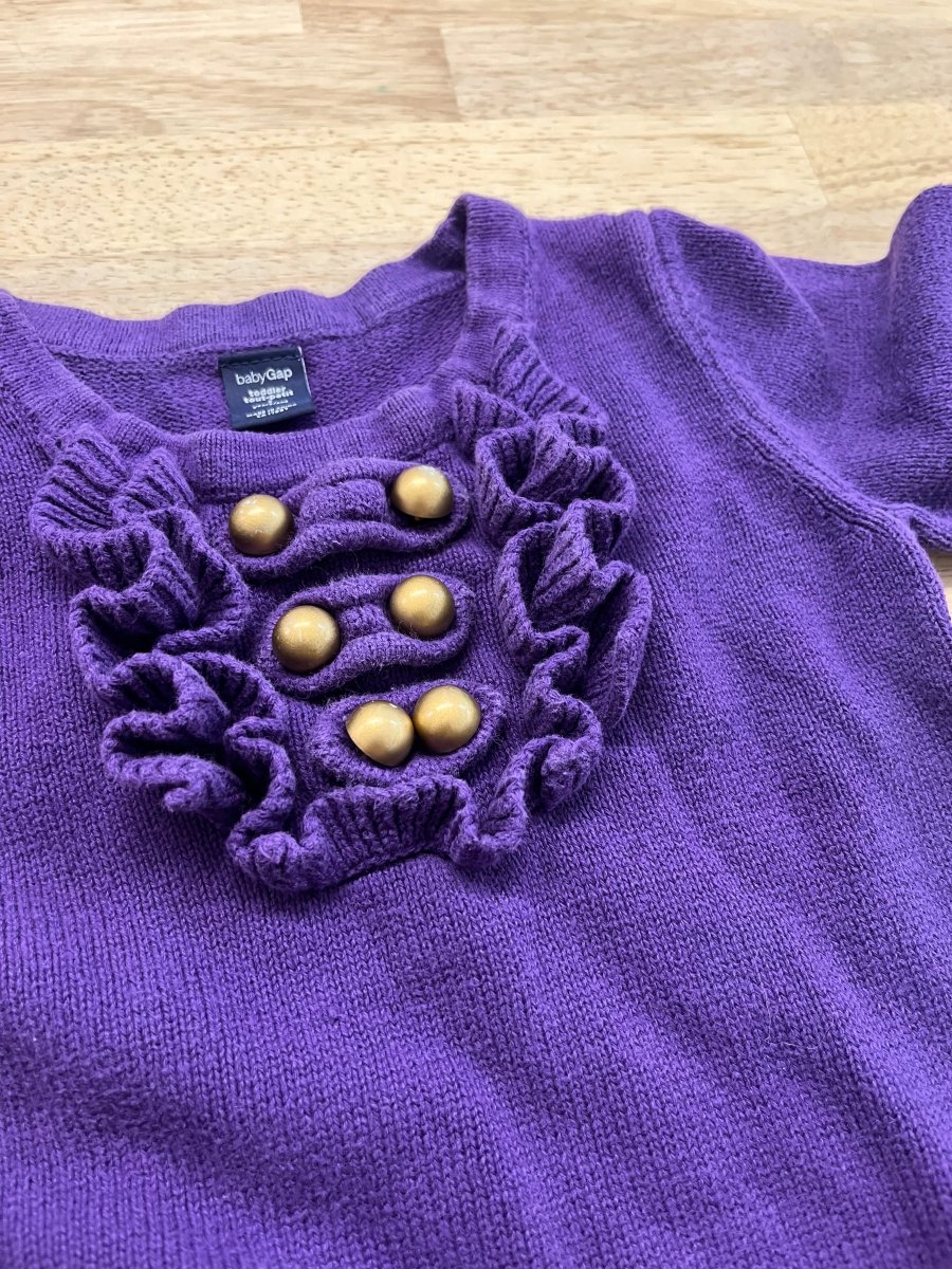 Gap 2T Sweater Dress – Purple - Nest and Sprout - Consignment