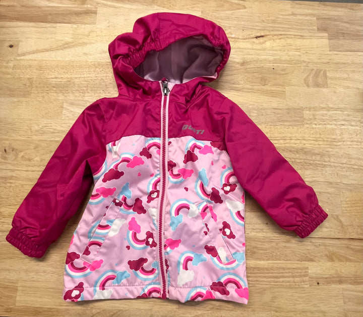 Gusti 24M Rain Set – Fuchsia Rainbow Print