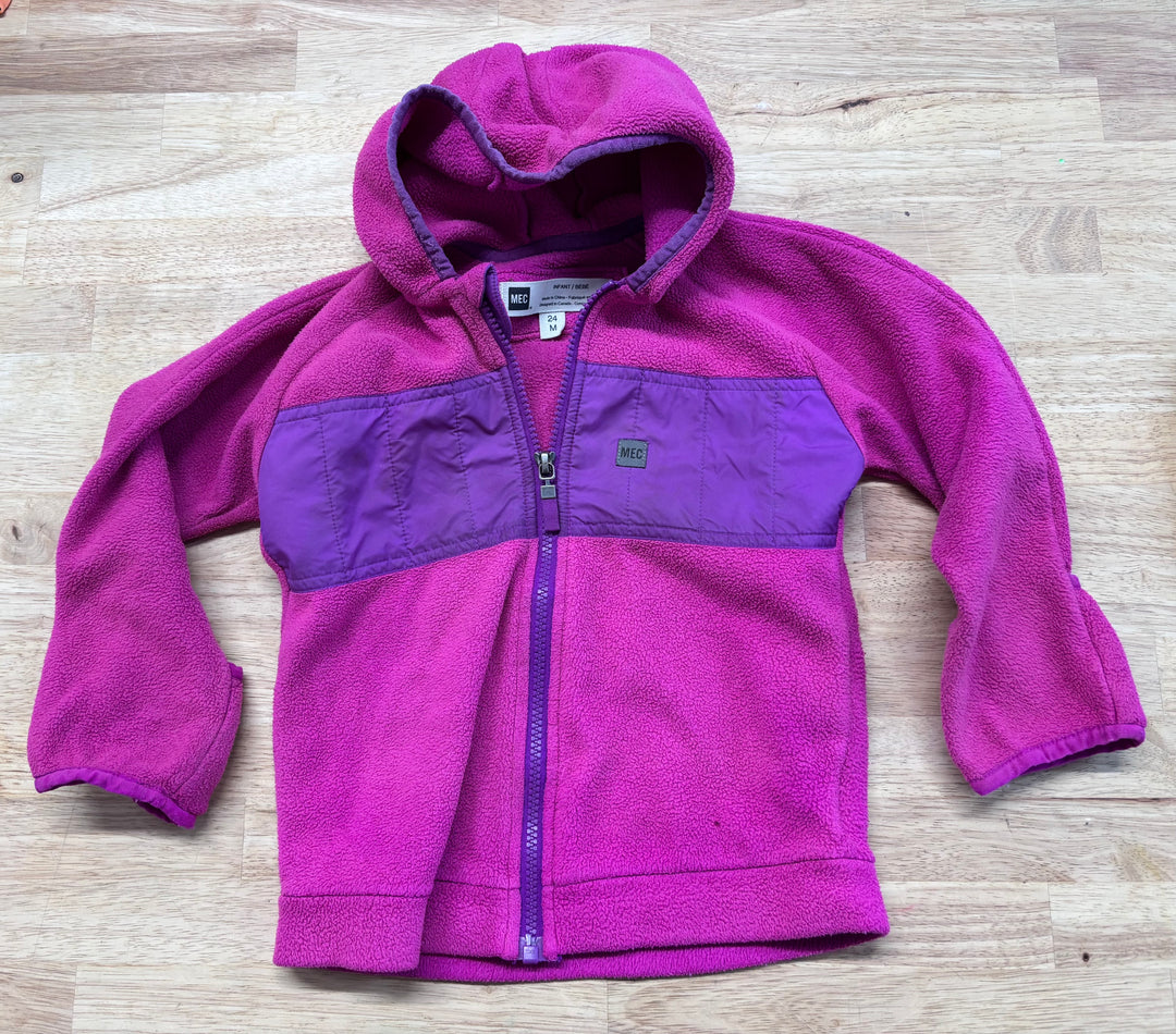 MEC Pink Fleece Jacket 24M