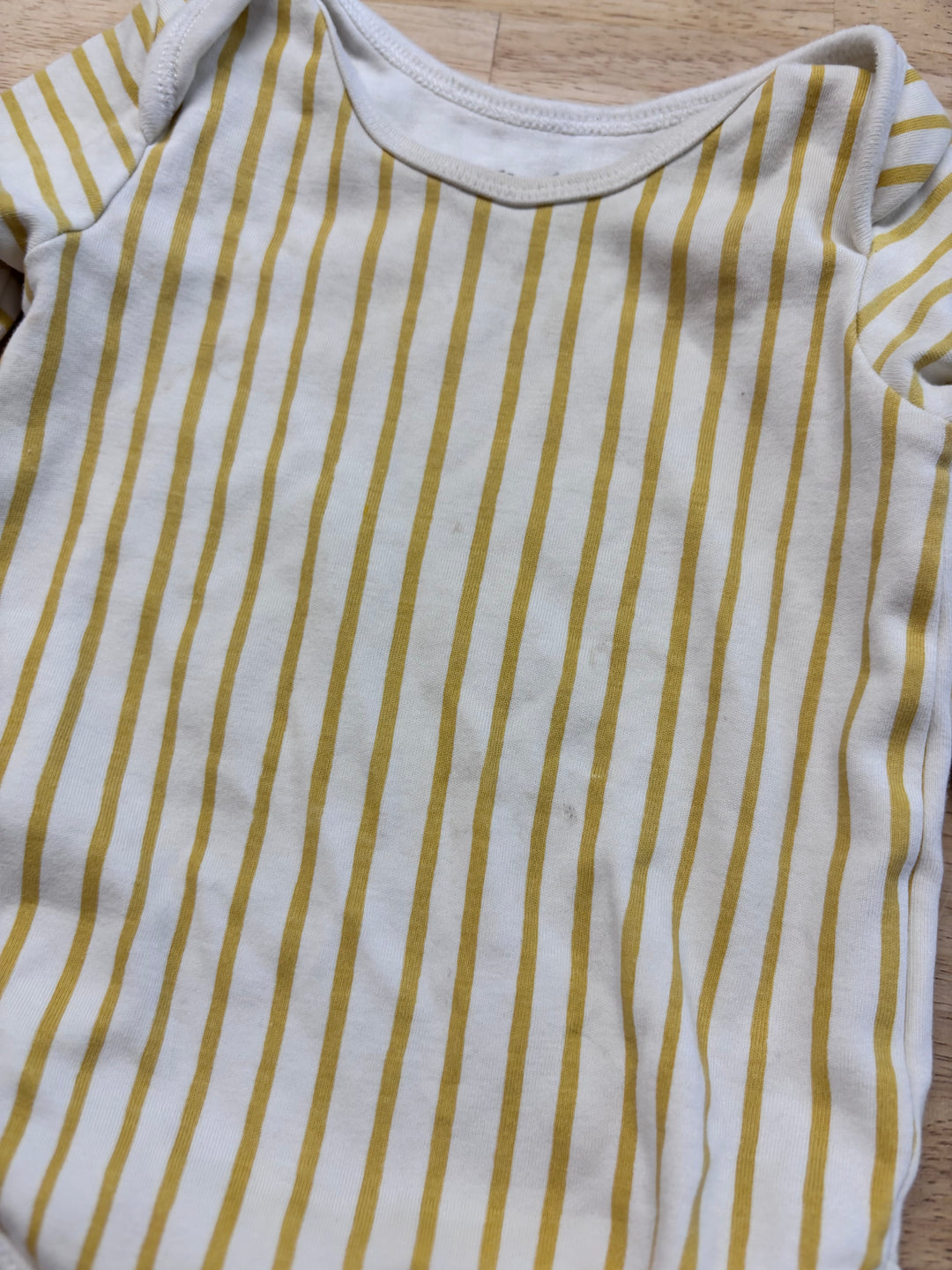 Pehr Striped Cream/Yellow Top 6–12M (Play)