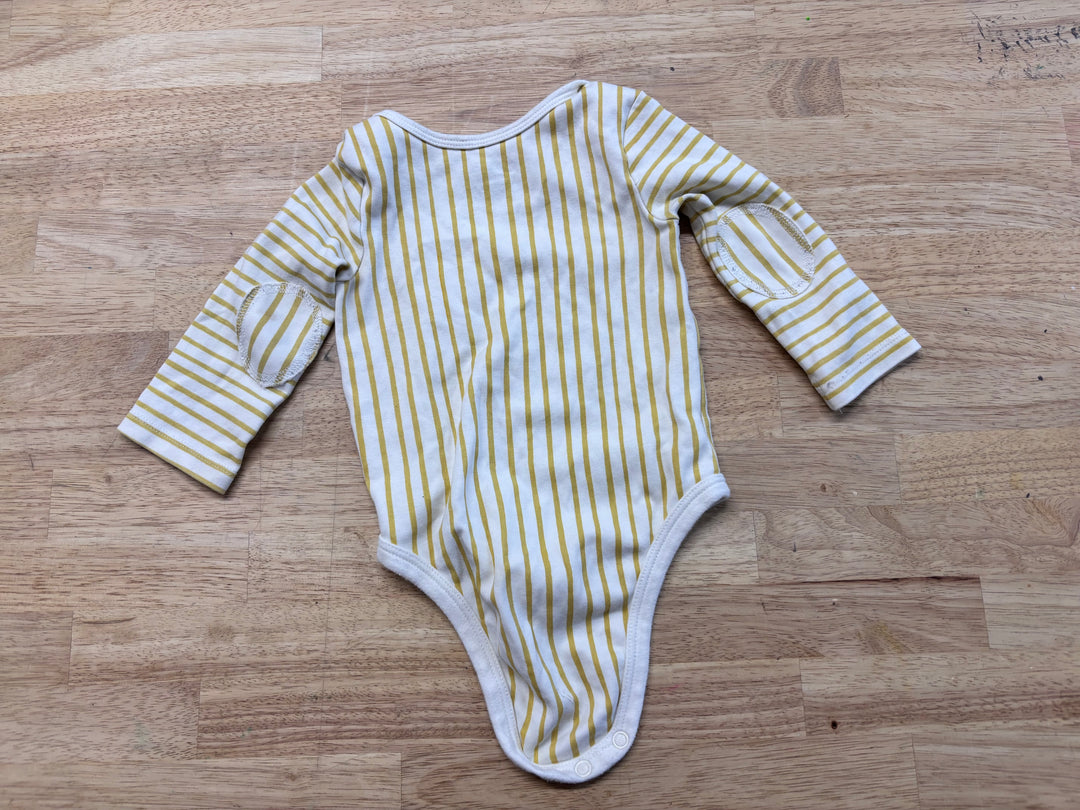 Pehr Striped Cream/Yellow Top 6–12M (Play)