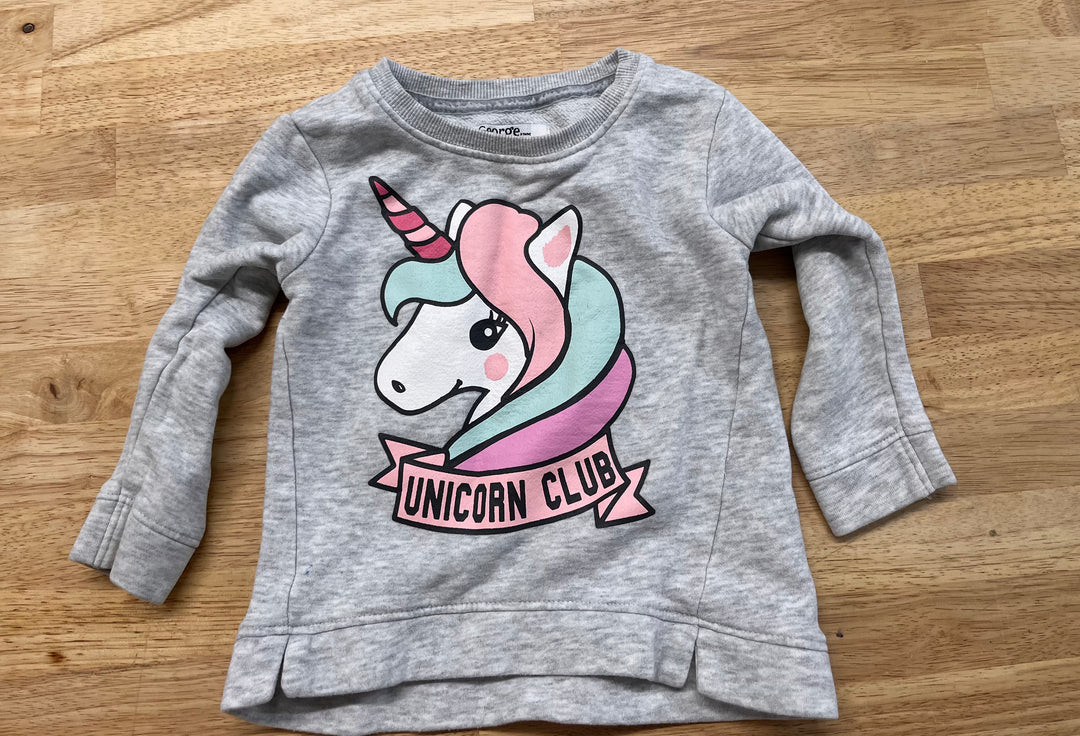 George 2T Sweatshirt – Unicorn Club Graphic
