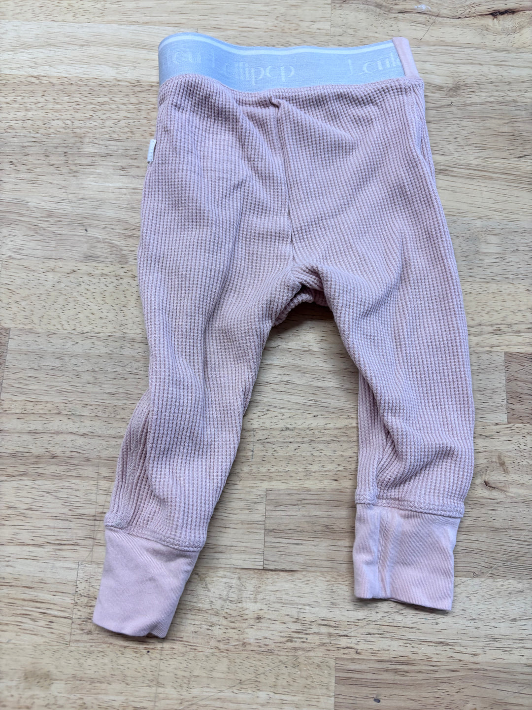 Loulou Lollipop Tencel Waffle Leggings 0–3M Light Pink