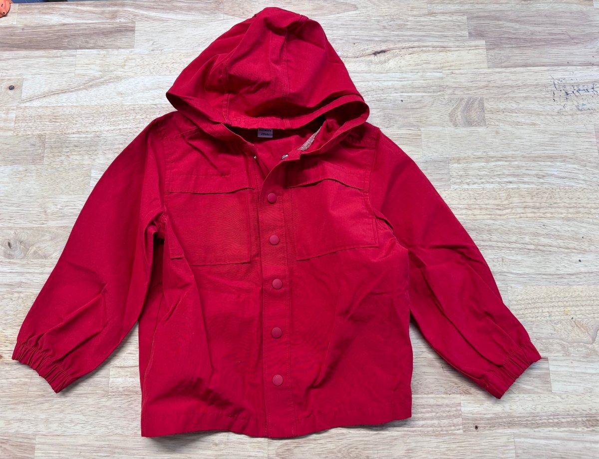 Old Navy Lightweight Red Jacket 3T - Nest and Sprout - Consignment