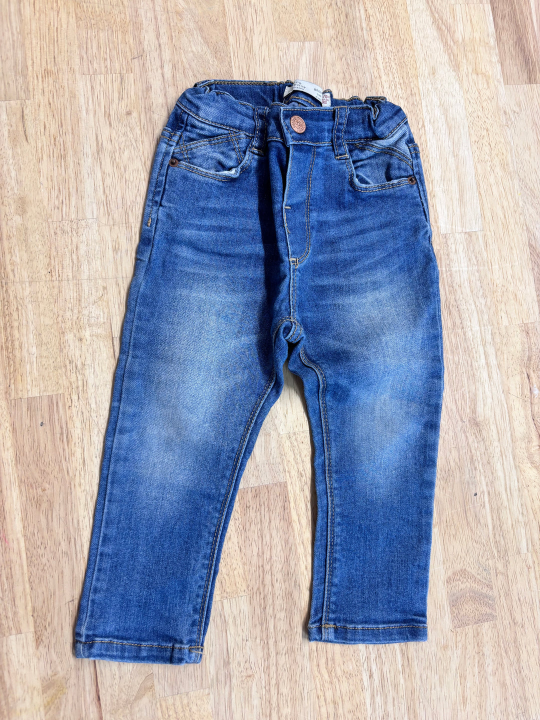 Zara Baby Skinny Jeans Light/Medium Wash 18–24M