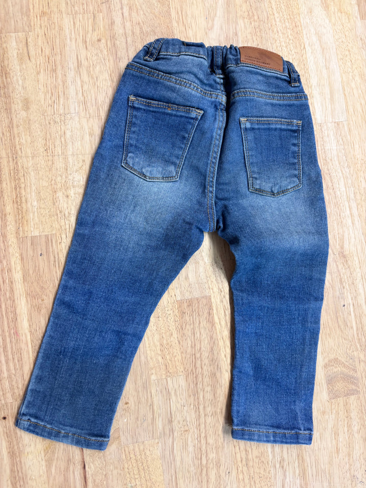 Zara Baby Skinny Jeans Light/Medium Wash 18–24M