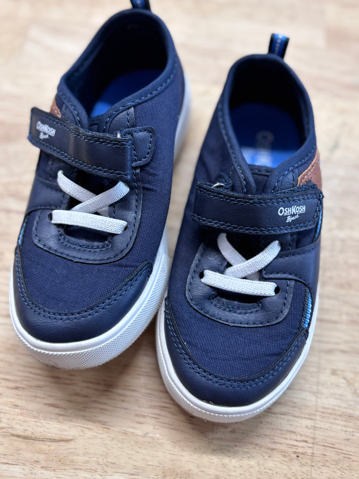 OshKosh Navy Velcro Sneakers 10M
