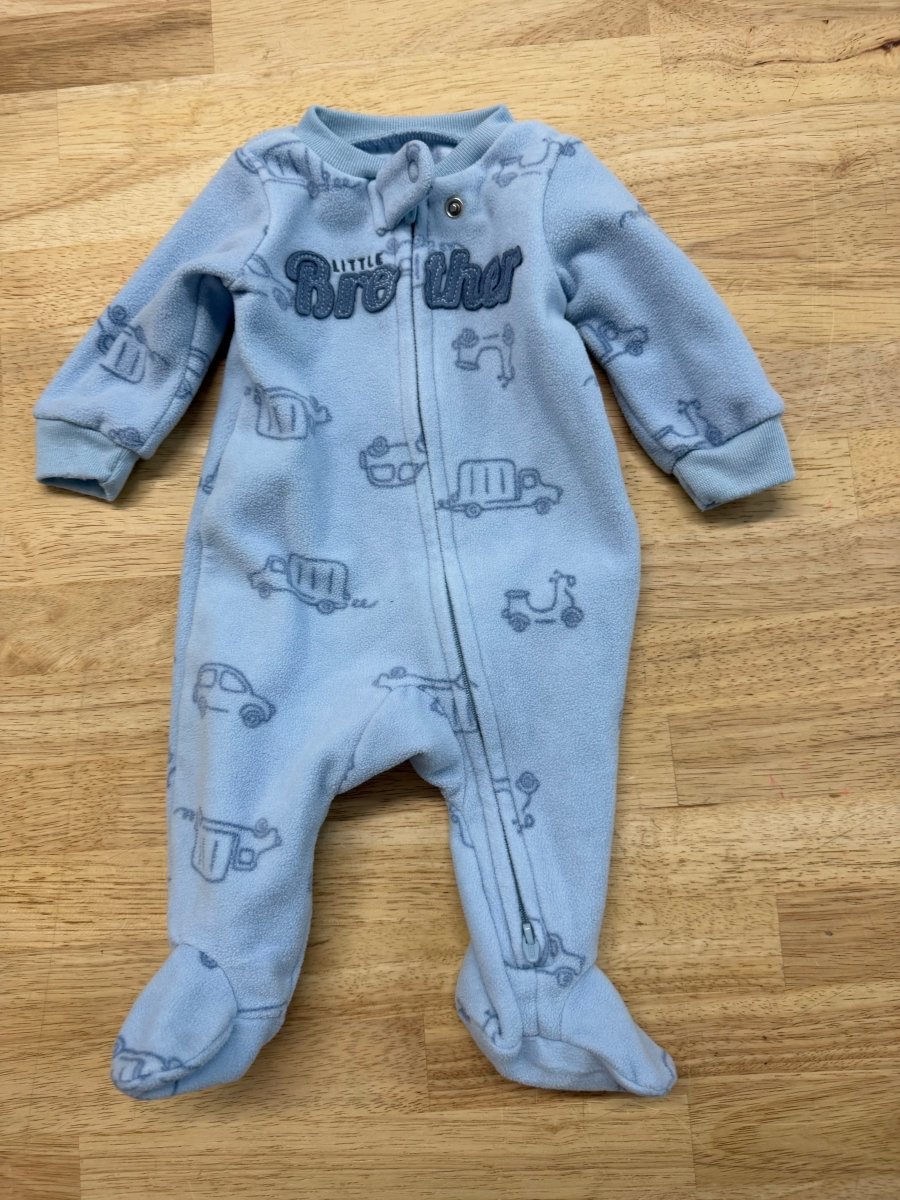 Carter's Little Brother Fleece Sleeper – Newborn - Nest and Sprout - Consignment