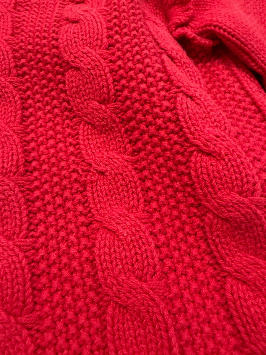 Carters Knit Dress – 2T | Red Ruffle Sleeves - Nest and Sprout - Consignment