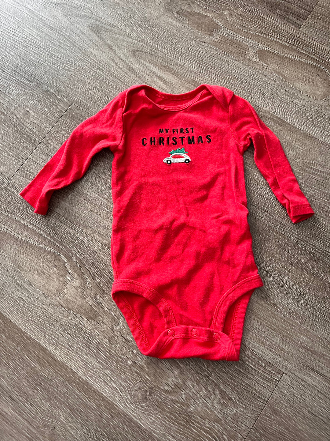 Child of Mine by Carter’s 3–6M My First Christmas Bodysuit