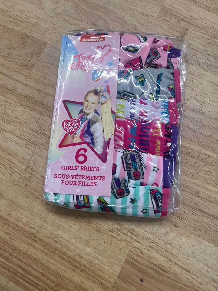 JoJo Siwa Size 4 Cotton Briefs – New in Package