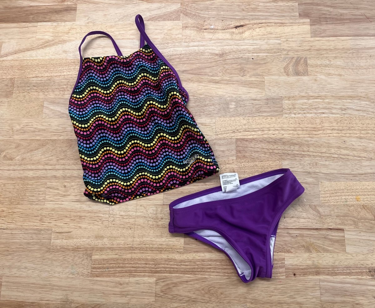 Speedo Size 5 Polka Dot Tankini - Nest and Sprout - Consignment