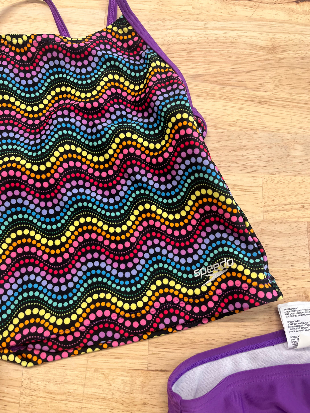 Speedo Size 5 Polka Dot Tankini