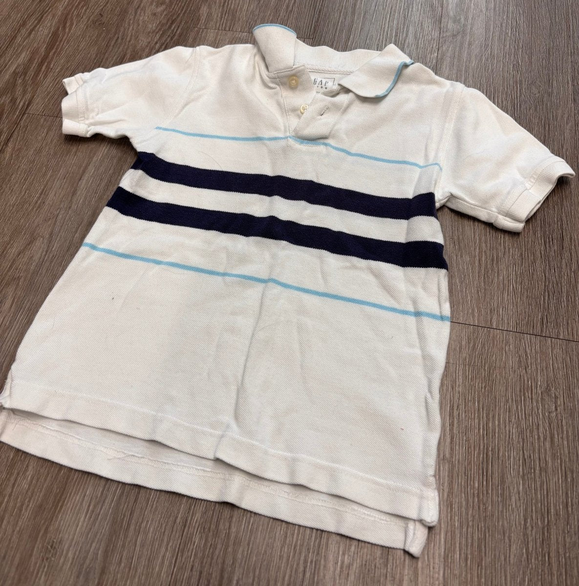 GAP White Polo – Size 6/7 Years - Nest and Sprout - Consignment