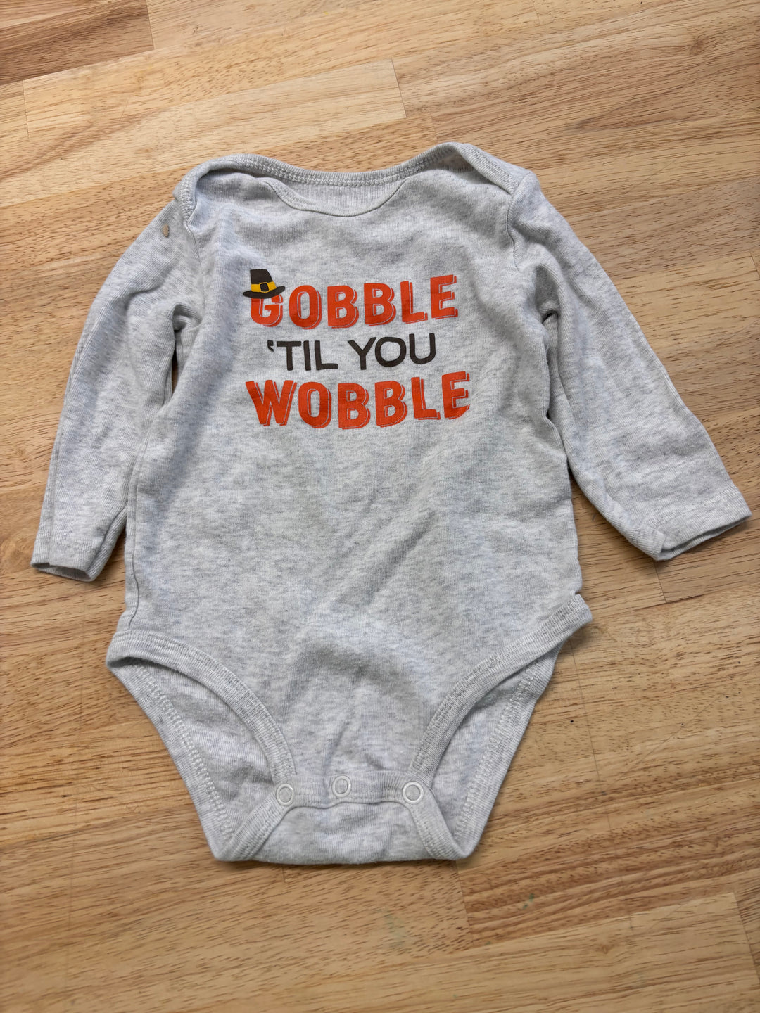 Carters Gobble Til You Wobble Bodysuit