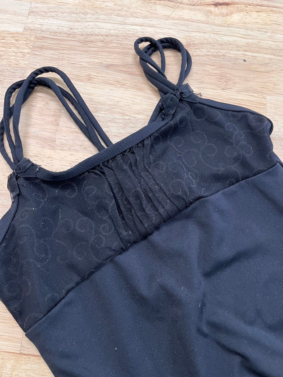Capezio Medium Black Leotard - Nest and Sprout - Consignment