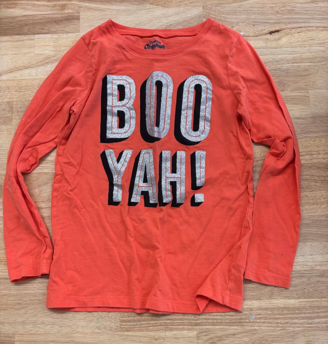 OshKosh Originals Size 7 “Boo!” Shirt - Nest and Sprout-Consignment