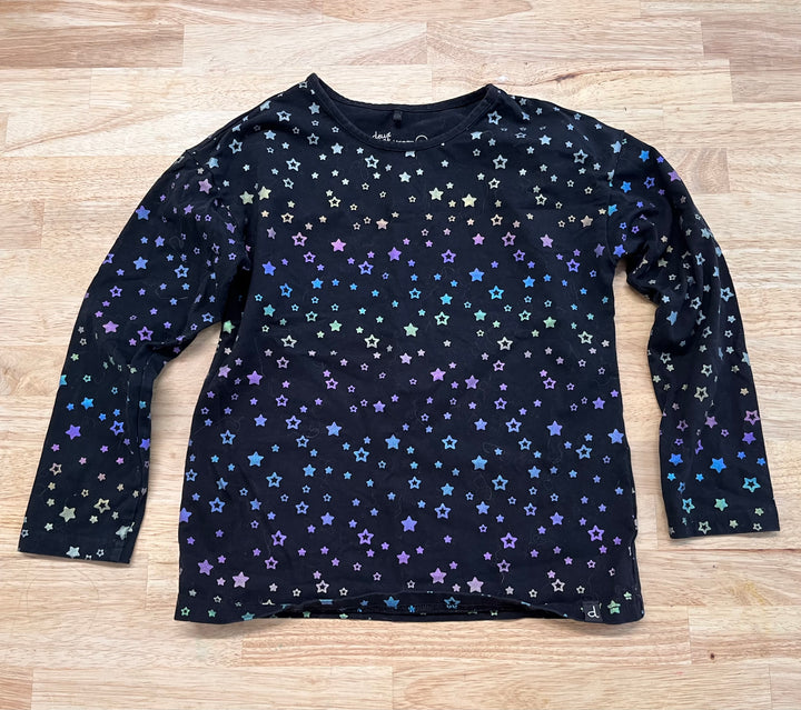 Deux par Deux Size 7 Star Print Shirt