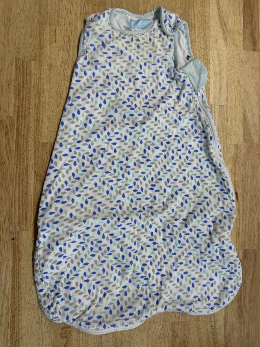 Gro Bag Sleep Sack – 0–6M | Blue & Green 1 Tog - Nest and Sprout - Consignment