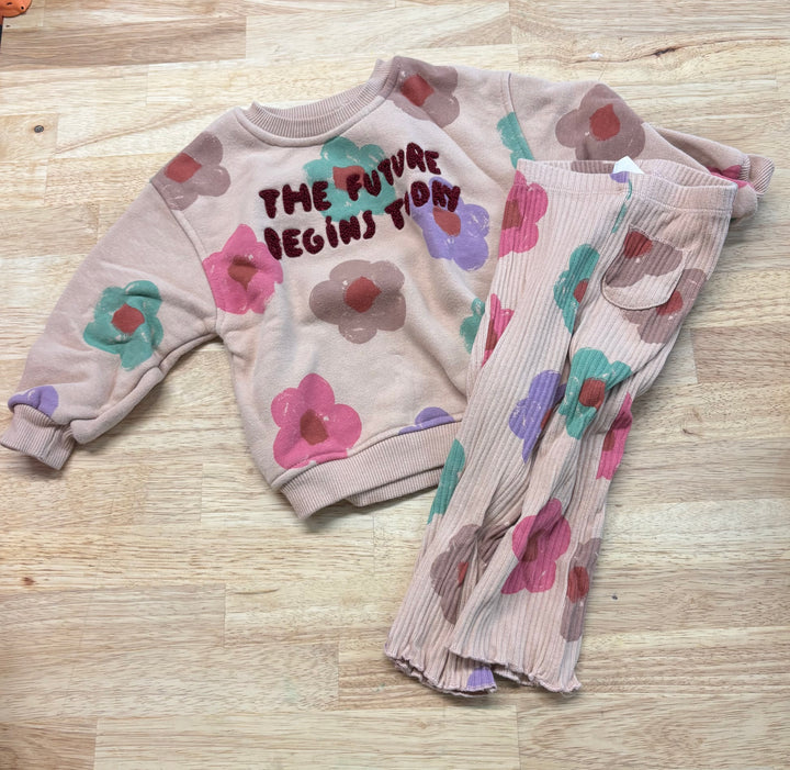 Zara 9–12 Months Set – “The Future Begins Today”