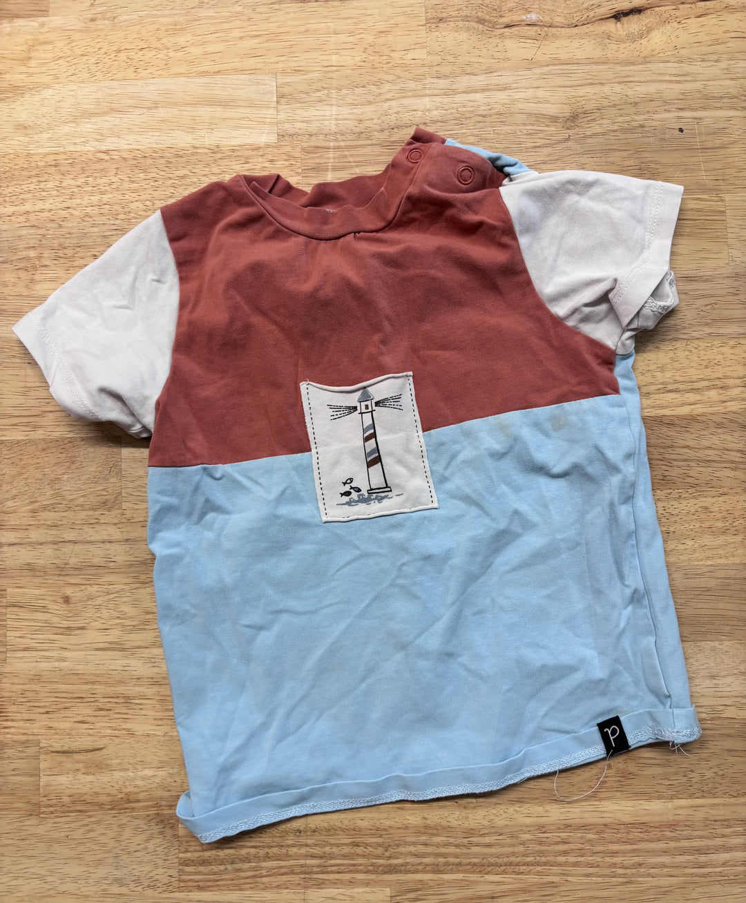 Deux Par Deux Short Sleeve Tee 2–3Y