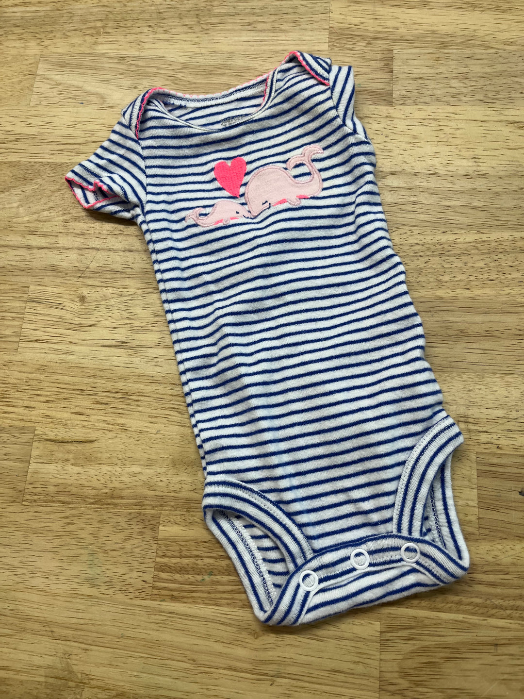 Just for You by Carters Whale Bodysuit
