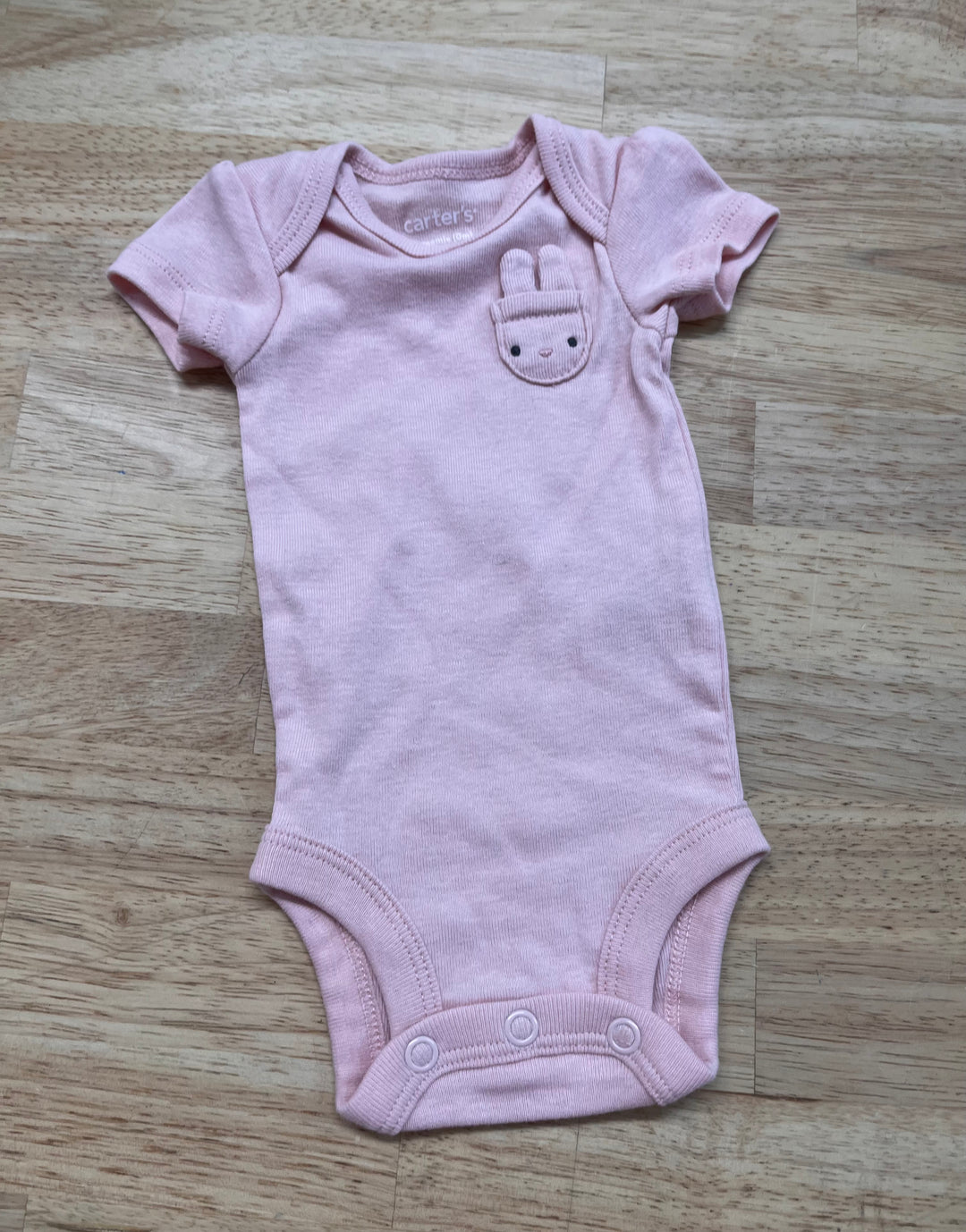Carters Preemie Light Pink Bodysuit