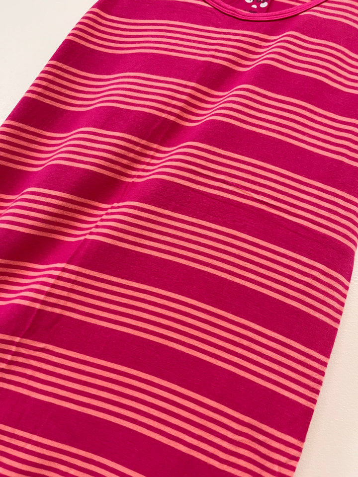 Kickee Kids Coral & Light Pink Tank Top 10–12Y